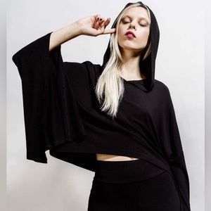 Killstar Black Hooded Top